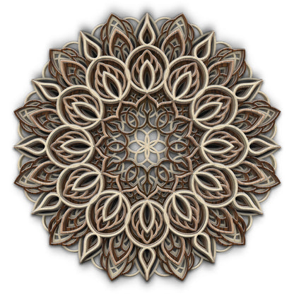 Ethereal Orbit Mandala