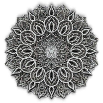 Ethereal Orbit Mandala