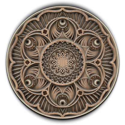 Harmony Wheel Mandala