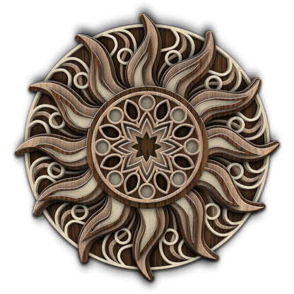 Infinity Sun Mandala