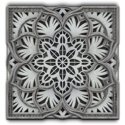 Serenity Square Mandala