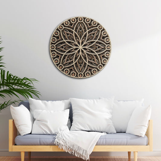 Timber Tides Mandala