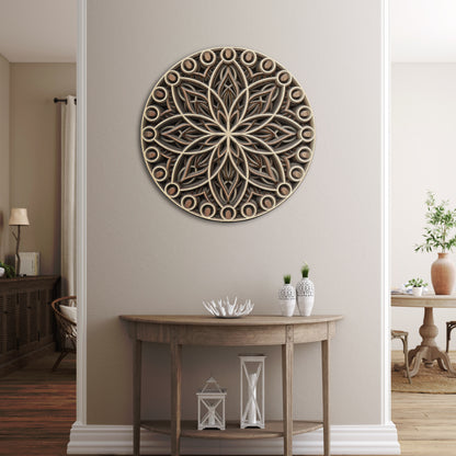 Timber Tides Mandala