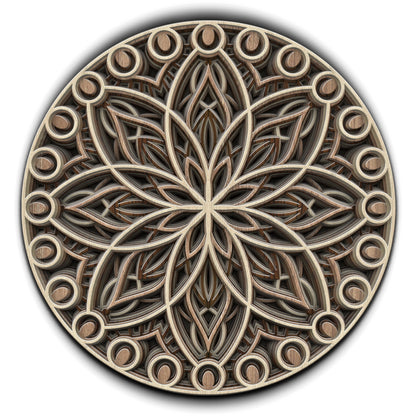 Timber Tides Mandala