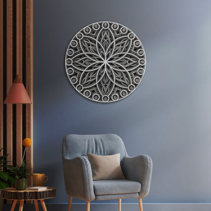 Timber Tides Mandala
