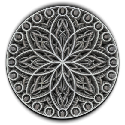 Timber Tides Mandala