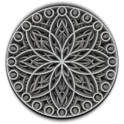 Timber Tides Mandala