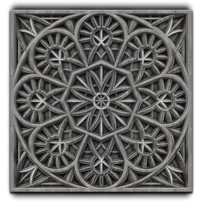 Timber Tranquility Mandala