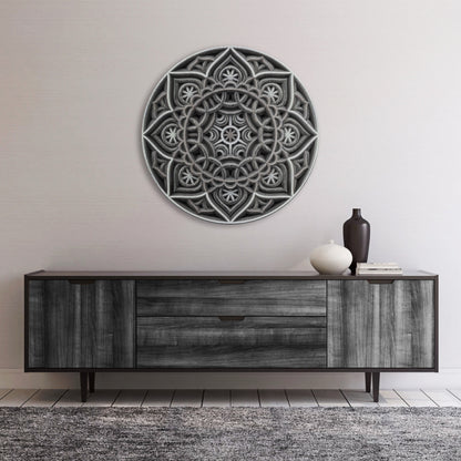 Woodland Whirl Mandala