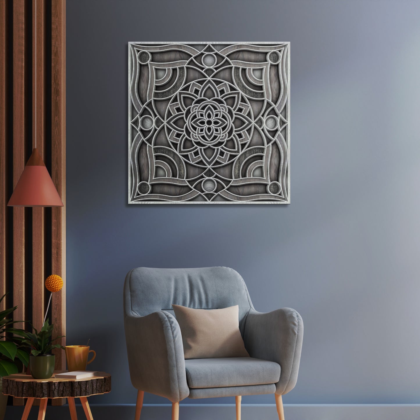 Woodland Symmetry Mandala