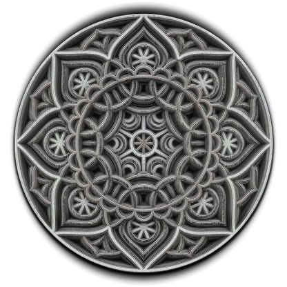 Woodland Whirl Mandala